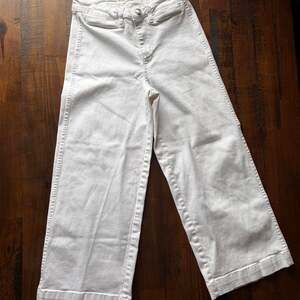 Oat New York The Label Size 26 Cropped Women's White Jeans